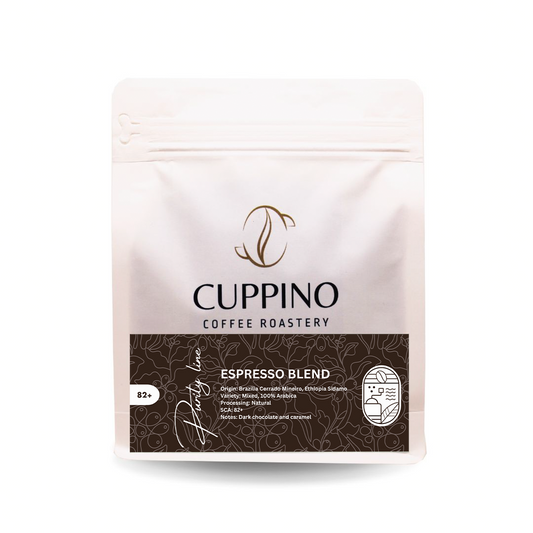 Cafea Cuppino Espresso Blend, 100% Arabica Cuppino Coffee Roastery